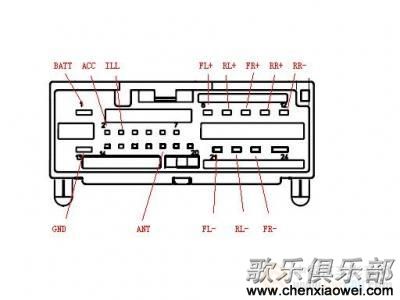 音响接线图