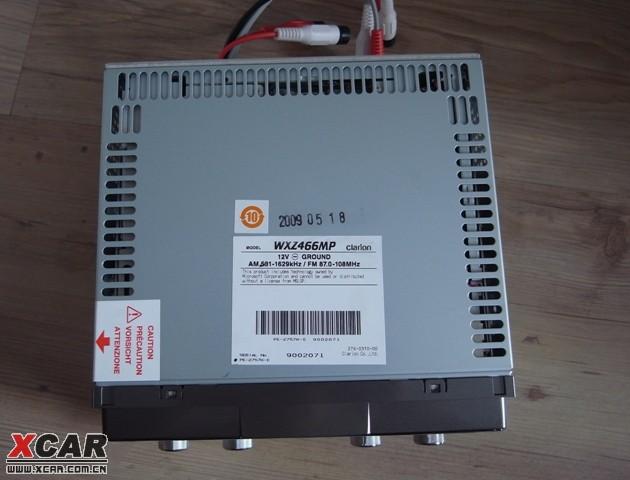 GH7换装WXZ466MP歌乐前置6碟CD作业