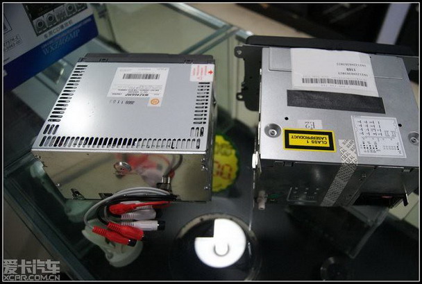 蓝色速腾音响升级CD主机:歌乐WXZ466MP