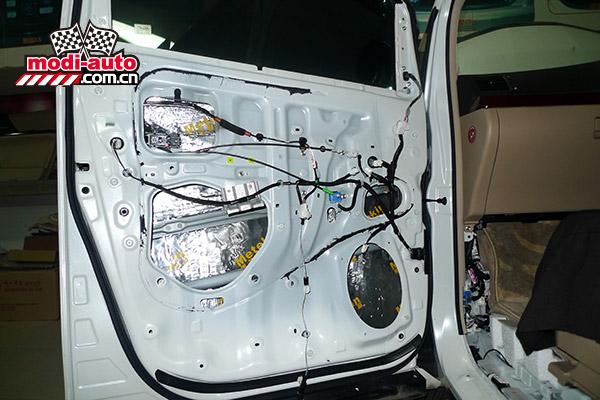 丰田阿尔法汽车音响换装歌乐HX-D2+DCZ625