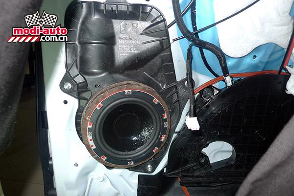 丰田阿尔法汽车音响换装歌乐HX-D2+DCZ625