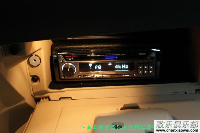 2010款蒙迪欧致胜音改歌乐发烧级主机HX-D2还原真实音乐