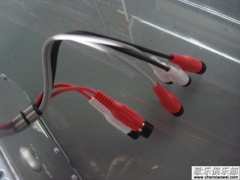 歌乐前置六碟CD主机WXZ466MP改装天语汽车音响