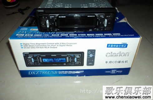 丰田皮卡音响主机阿尔派101E换装歌乐DXZ786USB音质明显提升