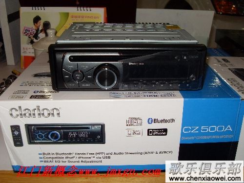 情有独钟 三菱帕杰罗换装歌乐CD主机CZ500A音响过改装