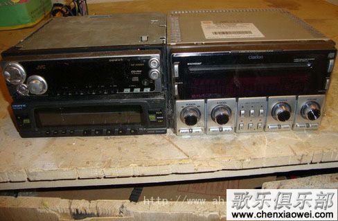 歌乐车载6碟CD主机WXZ466MP升级中华尊驰音响系统
