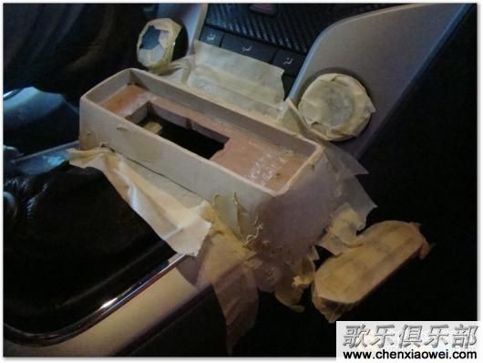 雪佛兰科鲁兹音响改装加装歌乐DXZ786USB,面板与机身分离新改法,详细安装过程
