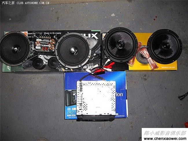 歌乐DXZ786USB升级睿翼汽车音响