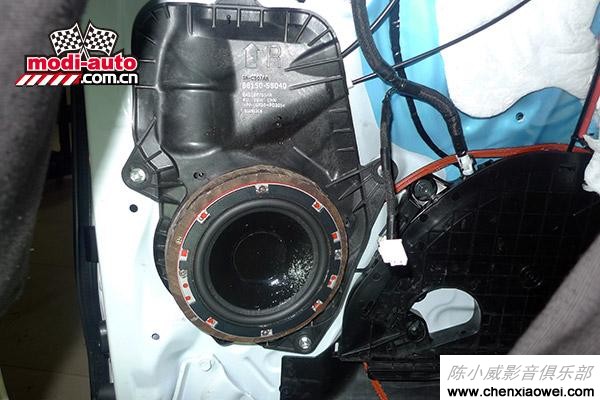 丰田阿尔法汽车音响换装歌乐HX-D2+DCZ625