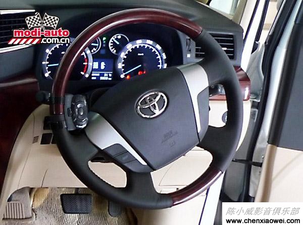丰田阿尔法汽车音响换装歌乐HX-D2+DCZ625