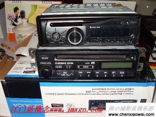 情有独钟 三菱帕杰罗换装歌乐CD主机CZ500A音响过改装