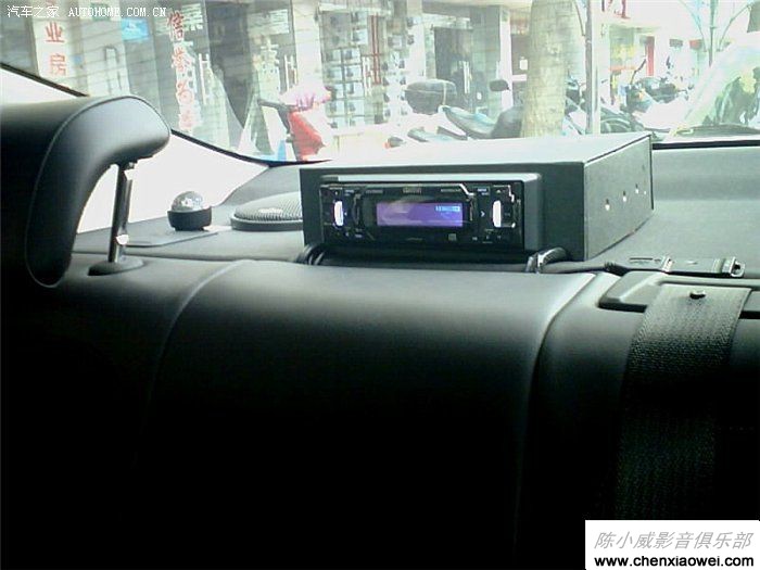 别克君威车主DIY自己安装汽车音响歌乐DXZ786USB