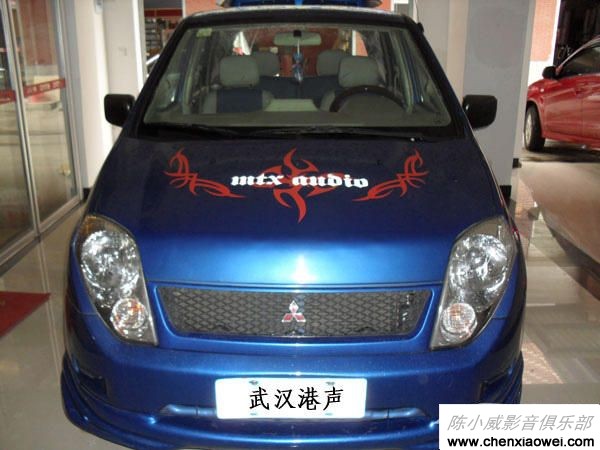 哈飞赛马音响升级顶级配置,主机安装歌乐DXZ786USB